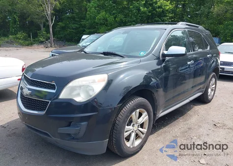 2010 Chevrolet Equinox Lt из США, поврежденный, VIN 2CNALDEW3A6322457